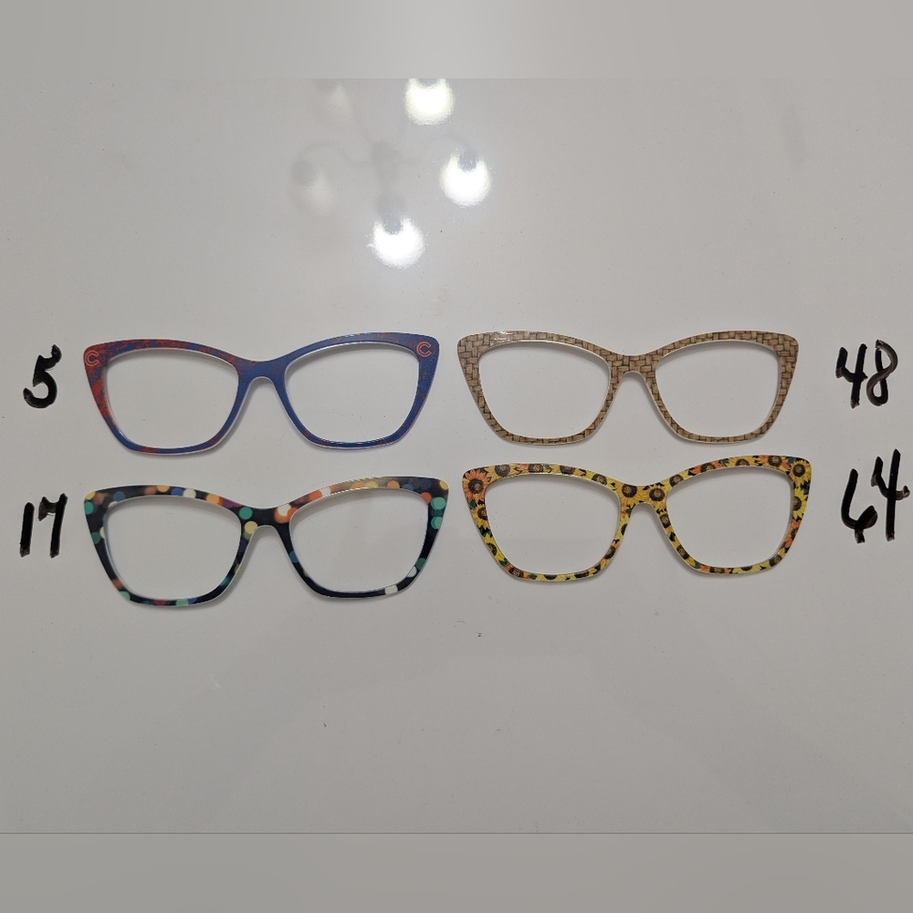 Stylish Women's Eyewear Set - Multicolored, Original Pair Eyewear Wanda Toppers